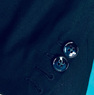 Школьная форма Костюм (6-14)-2-ка широкие лекала, с платочком, на воротнике ручная отстрочка, с 3-мя прорезными карманами синий 2039/2040-1