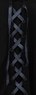 Туника (34-44)-серебристая надпись, шнуровка на спинке синий хлопок 0340