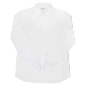 Школьная форма Рубашка (6-16)-д/р, мелкая полоска белый хлопок 6035